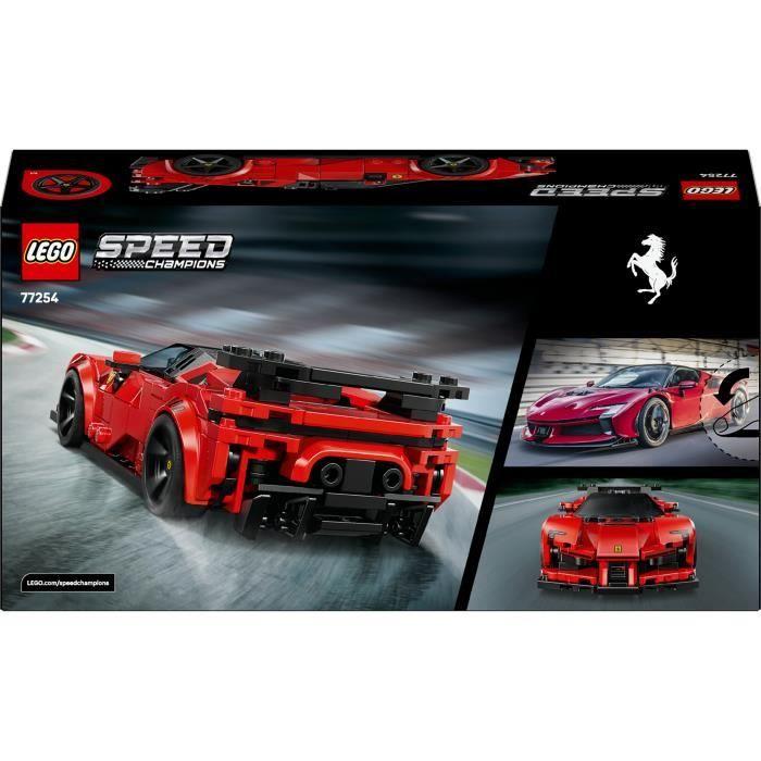 LEGO Speed Champions 77254 Voiture de Course Ferrari SF90 XX Stradale - Jouet dès 9 ans