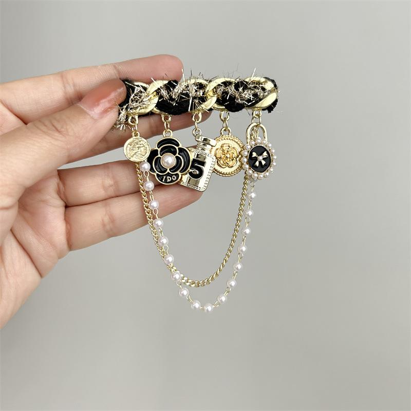 Camellia Pearl Flower Brooches For Women'S Clothing Brooch Gift For Girl Friend Accessories For Jewelry