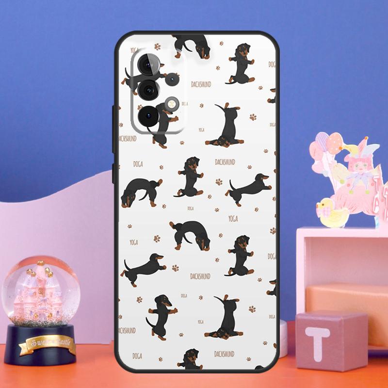 Чехол Dachshund Sausage Dog для Samsung Galaxy A13 A23 A33 A53 A52 A32 A22 A12 A51 A71 A15 A25 A14 A34 A54