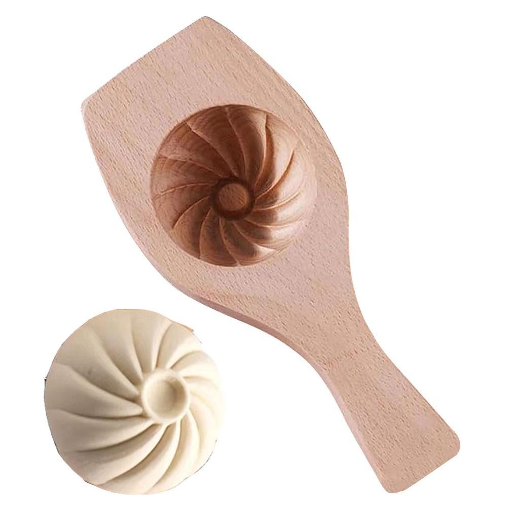 Ручная форма для пароварки хлеба из массива дерева, инструмент для паровых булочек с начинкой, полезная деревянная форма для баоцзы, кондитерская