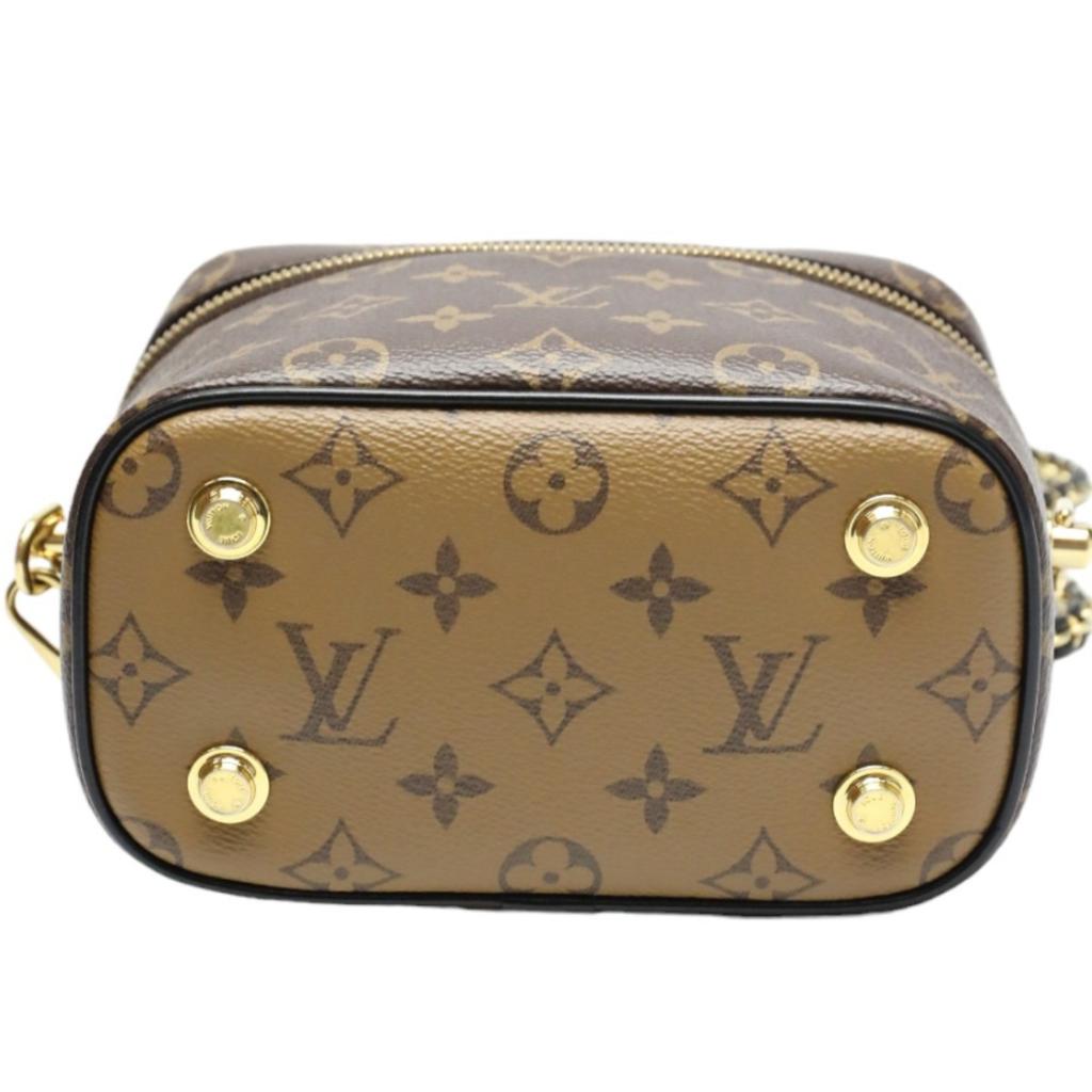Louis Vuitton Сумка на плечо Monogram Vanity NV PM из канвы Monogram, коричневая, M45165, б/у