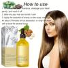 Plant Extract Hair Growth Oil for Dry Damaged Hair and Growth, 60ml 3pcs