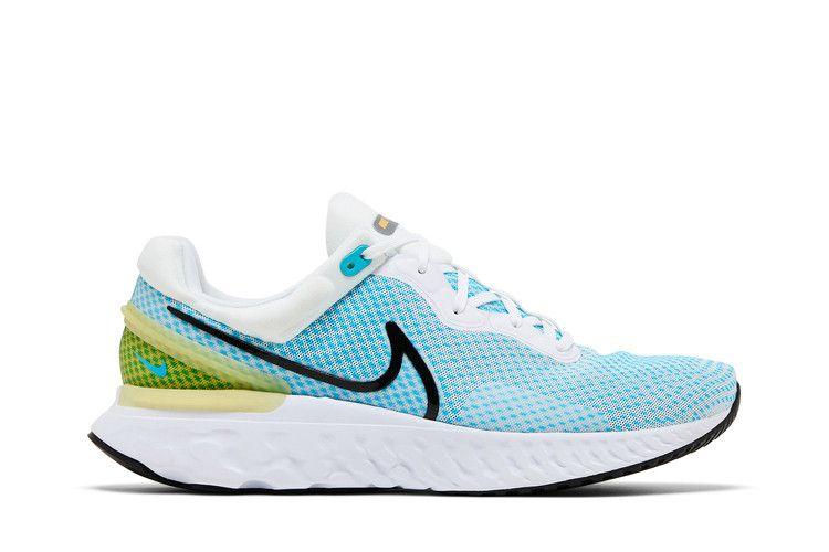 Nike React Miler 3 White Chlorine Vivid Sulfur
