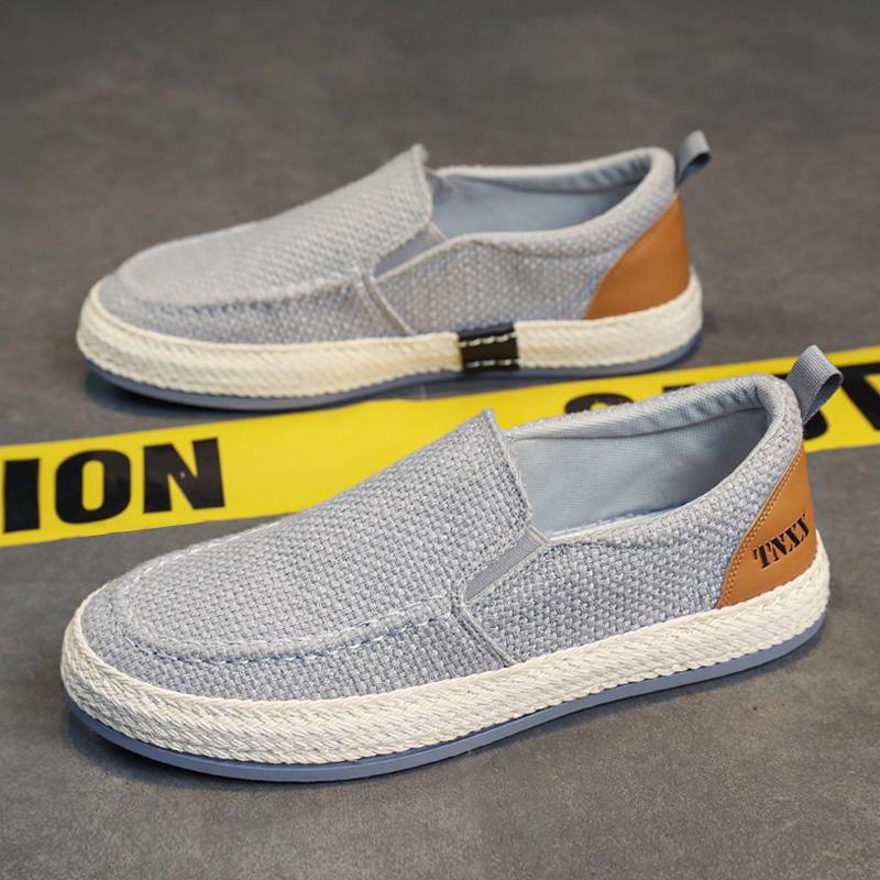 Мужские эспадрильи слипоны лоферы уличные кроссовки спортивная обувь