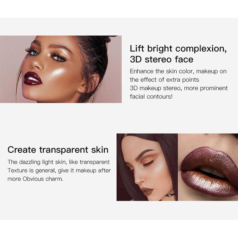Pudaier Face Lip Highlight Стойкая осветляющая жидкость