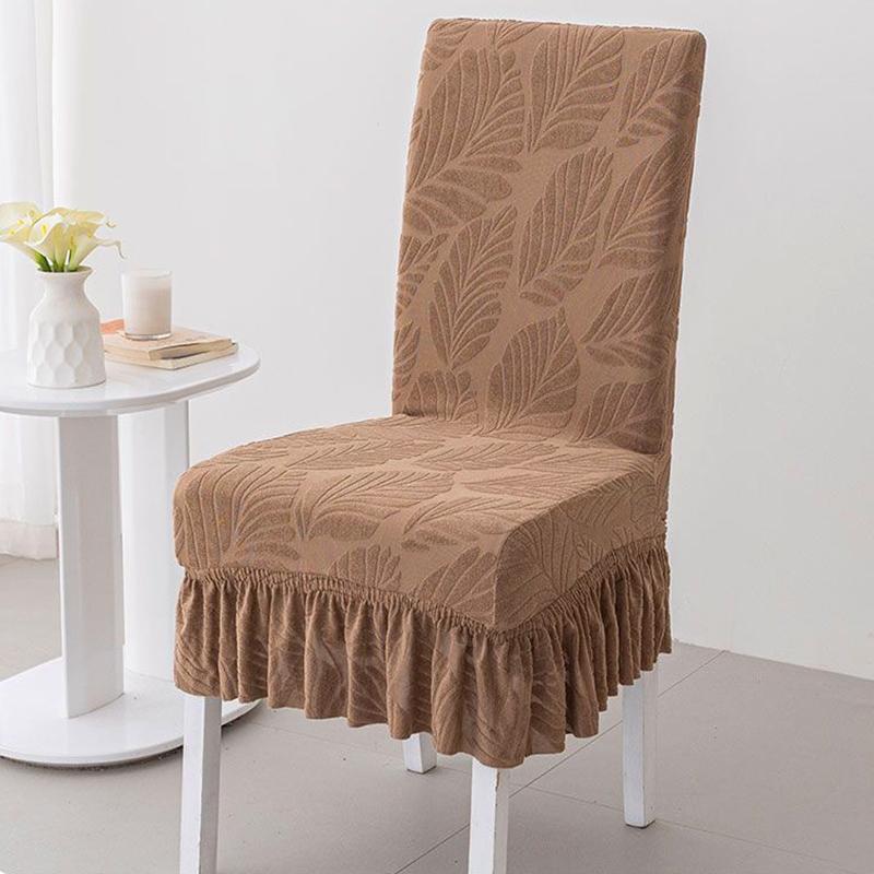Universal Four Seasons Chair Cover Lucky Leaf Hemline Dustproof