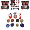 Набор из 8 гироскопов Beyblade Burst Super King с искрящимся пусковым устройством и коробкой для хранения