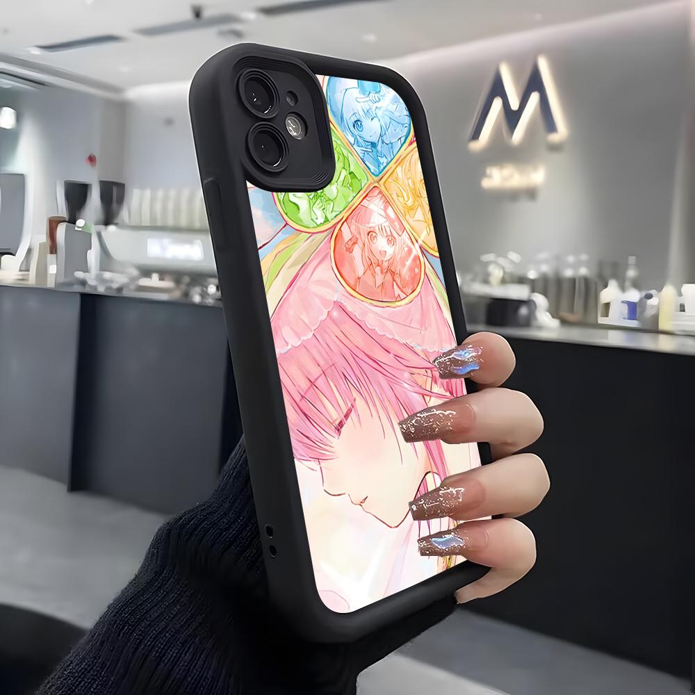 Чехол для телефона Shugo Chara для iPhone Air 17 Pro Max 16 E 15 14 Pro Max 13 12 11 Mini Plus Мягкий Силиконовый Черный Чехол