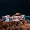 New Enamel Bracelet Female China-Chic Has Fish Every Year Cloisonne King Has Many Fish, Antique Opening Bracelet, Birthday Gift