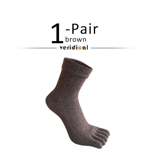 1/5 пары шерстяных коротких носков с пальцами, зимние мужские, мягкие, эластичные, прочные, деловые, впитывающие пот, толстые, теплые, 5-пальцевые носки