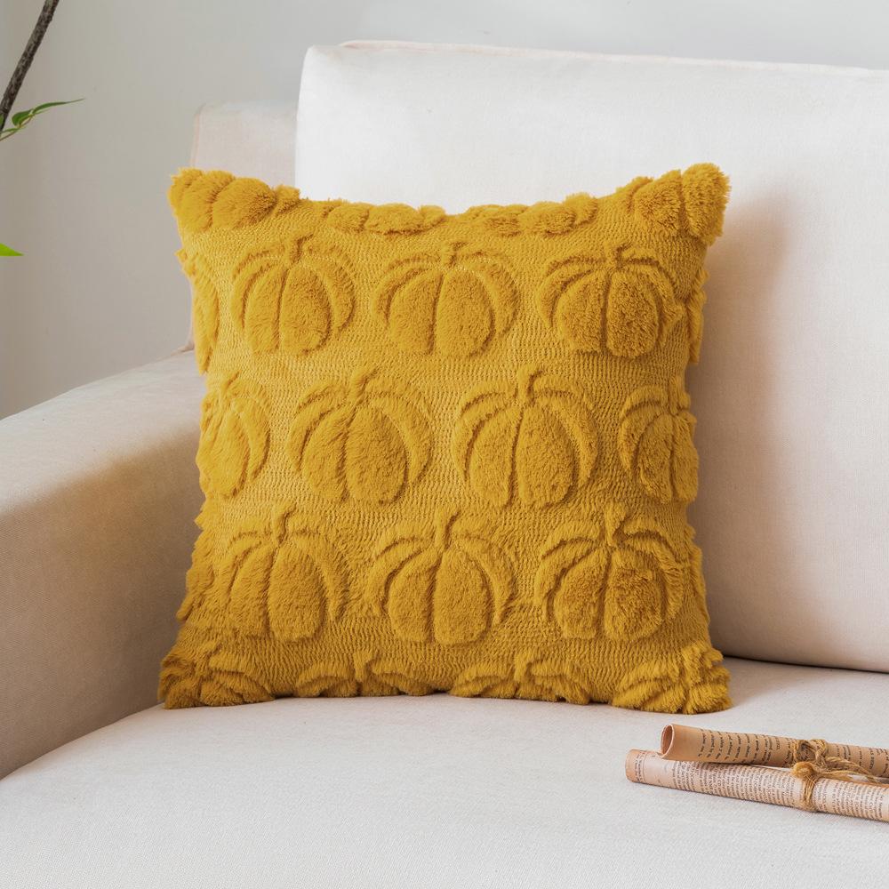 Хэллоуин Тыква Вышитая Наволочка Декоративная Наволочка для Подушки для Дома Гостиной Дивана Простой Дизайн Тыква Наволочка