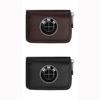 BAEG1 New 2025 Leather Emblem Car Key Case Keychain Zipper Key Case Bag For 50th BMW M M3 M5 M6 M2 E46 E90 E60 F10 F30 E39 E36 F20 E87
