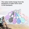 Water Bottle Carrier Hanging Buckle Wear Resistant Lightweight Mini Size Outdoor Travel Silicone Water Bottle Holder