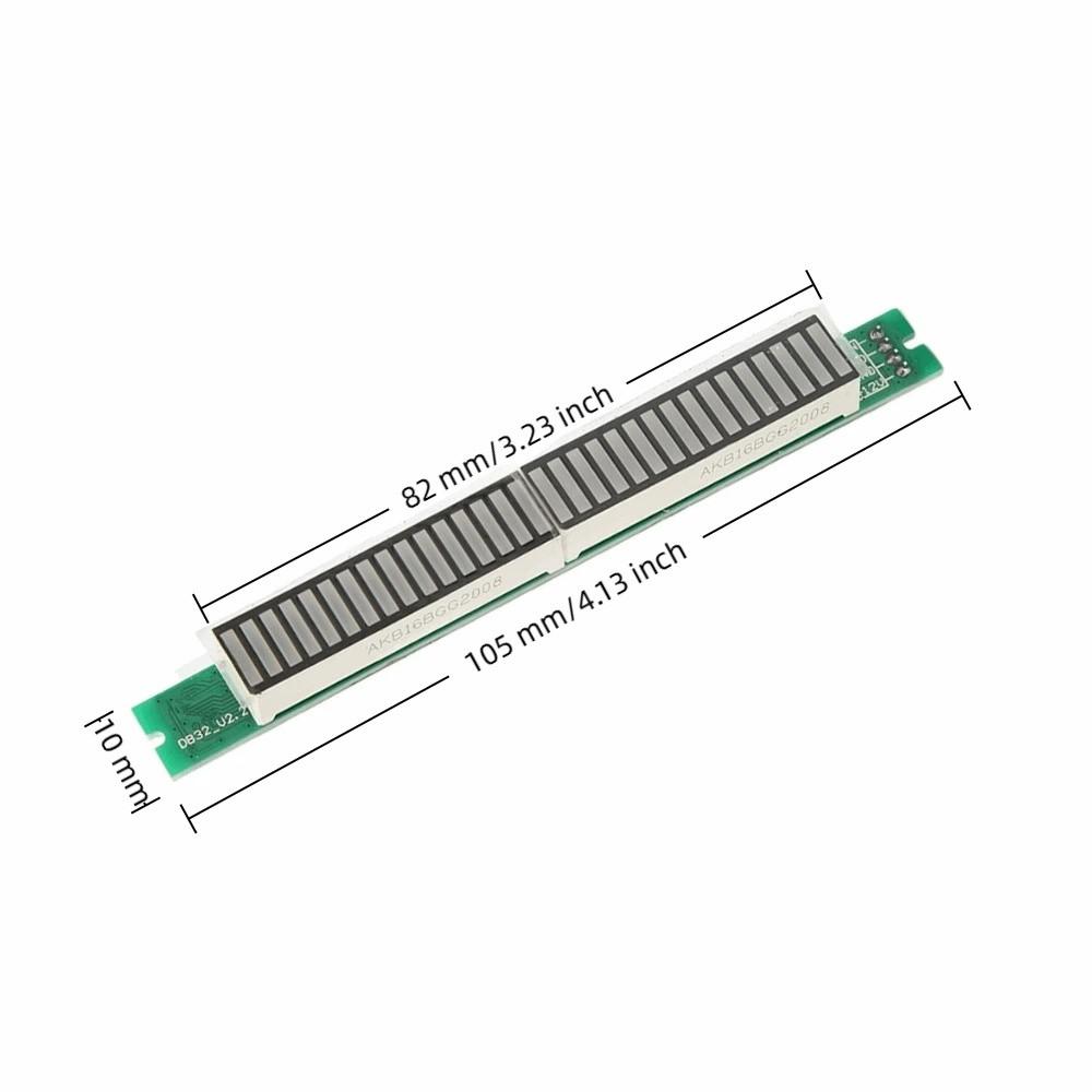Adjustable Brightness Sound Level Display Board Music Spectrum Indicator Music Production