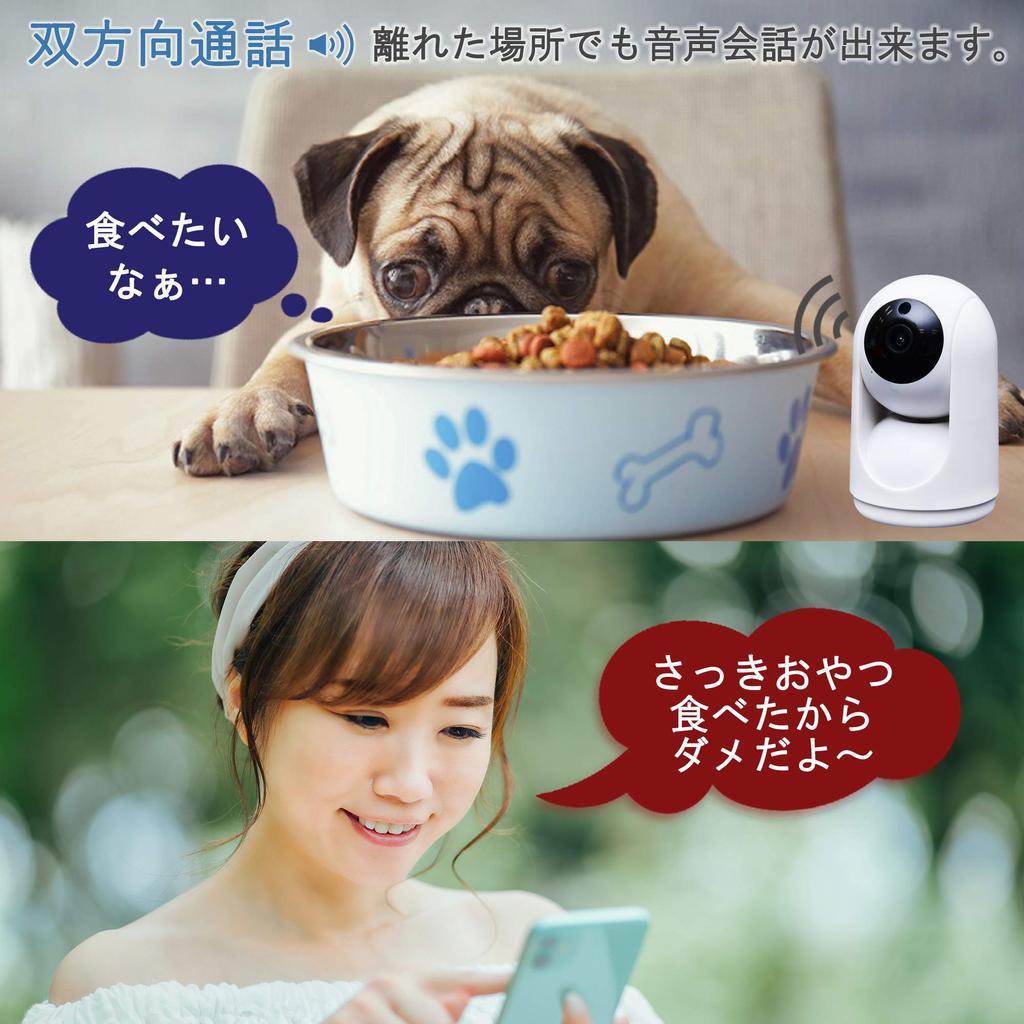 Network Camera Watch Talk 1080p Full HD WiFi Infrared Night View Motion Detection Alert Function Security Monitor Smartphone Link Year Manufacturer