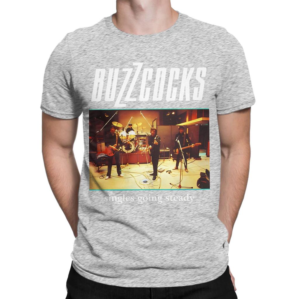 Singles Going Steady Funny Graphic 100 Cotton Tshirt Buzzcocks Tops Tees For Unisex