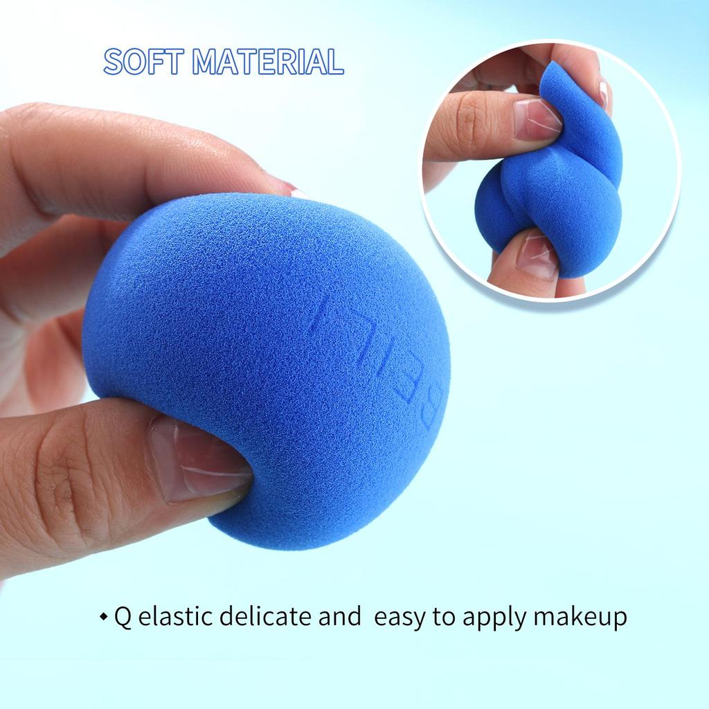 BEILI Женская косметическая пуховка для макияжа, губка для тонального крема, губка для пудры, косметические инструменты, аксессуары для макияжа, для влажного и сухого использования