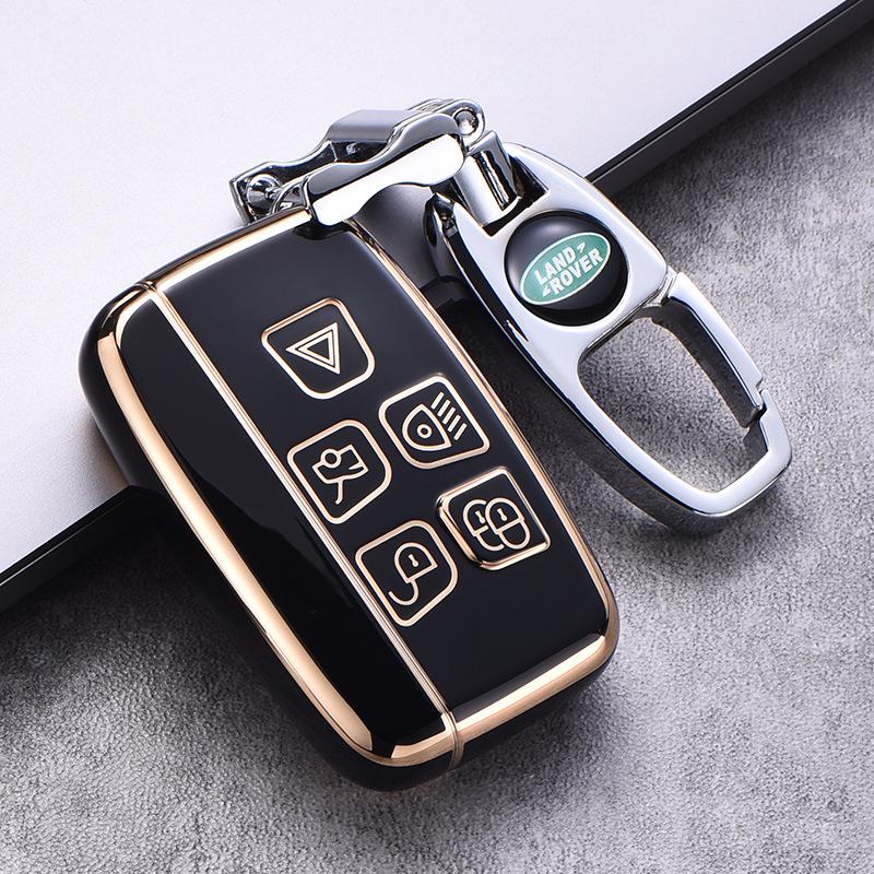 Land Rover Key Case: Compatible with Range Rover Evoque, Velar, Defender, Discovery Sport, Freelander - Unisex Car Shell Bag