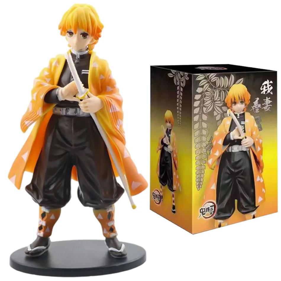 Аниме Персонаж Истребитель Демонов Заомен Тандзиро Ю Бин Моя Жена Шании Ручная Работа ПВХ Модель Аниме Периферийное Украшение Подарок на День Рождения