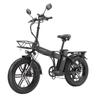 SINOHON A20 Multi Terrain Folding Adult Electric Bicycle 500W Motor 48V18Ah Battery City E-Bike 20 Inch Tat Tires With Tow Seat Electric Bicycle