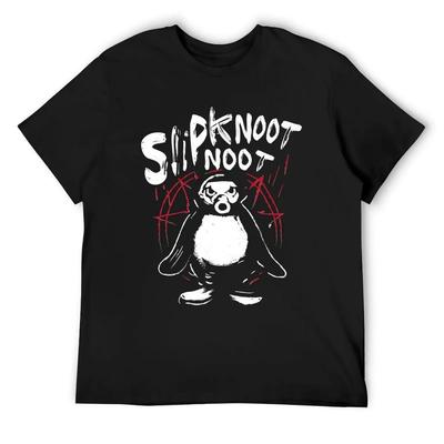 Slipknoot ноот пингвин дэт-метал гот хард-рок футболка винтажные футболки оверсайз графические футболки мужские футболки графическая футболка