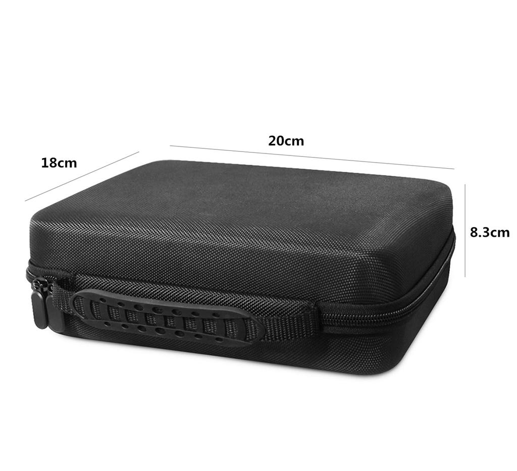 SHEAWA PS5 Controller Case Storage Bag Can Hold 2 Pieces Shockproof EVA Hard Case Can Store PlayStation 5 Controller and Accessories