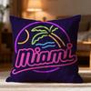Hot MMiami Viceer Cushion Cover Soft Washable Pillow Case Multi-Scene for Couch Bed Travel Office Use