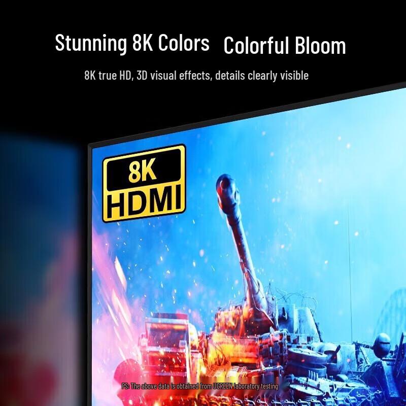 Ugreen HDMI Матричный коммутатор CM515 4 входа 2 выхода 2.1