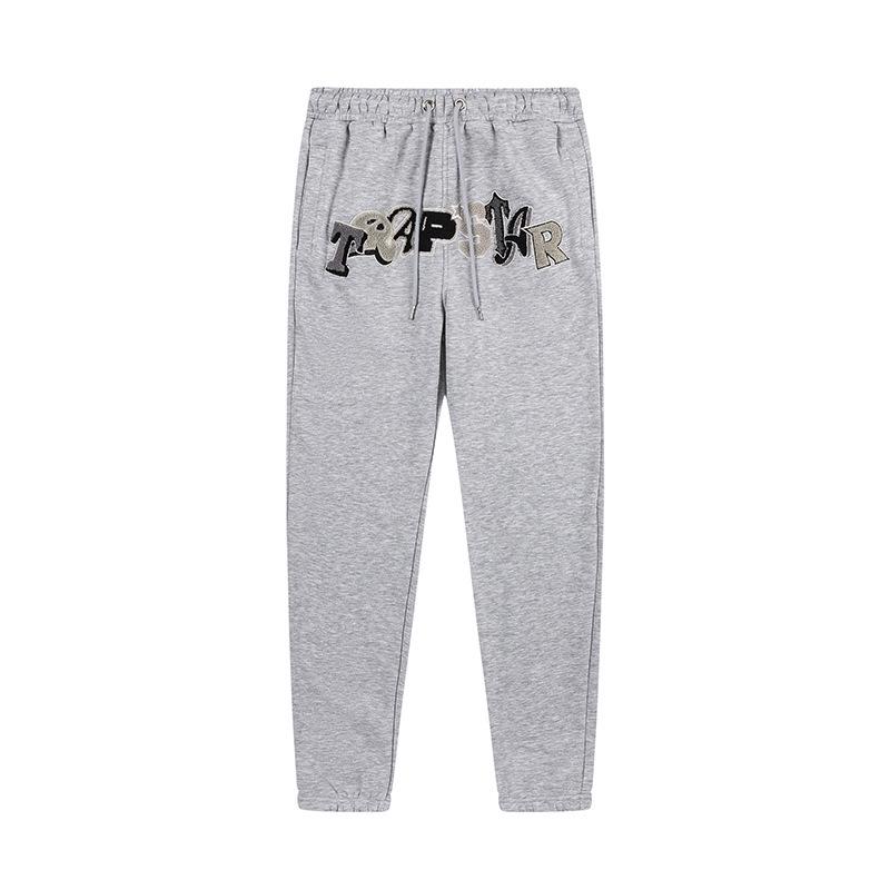 Комплект Trapstar: Худи и Штаны с Вышивкой - Унисекс, Зимний, Вельветовый, Тренд