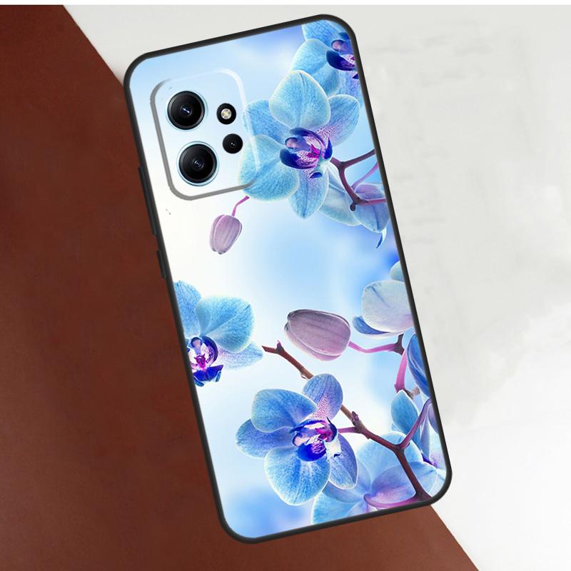 Цветной чехол с цветами орхидеи для Xiaomi Redmi Note 13 10 11 12 14 Pro 11S 12S Чехол для Redmi 15C 15 12C 13C 14C 10C