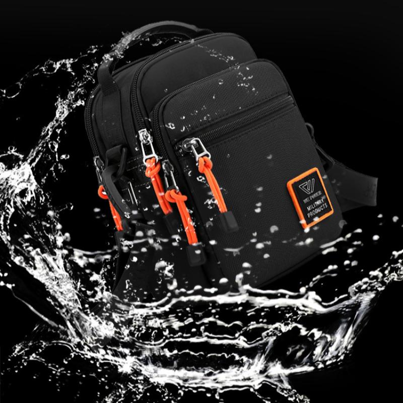 Мужская сумка-мессенджер для активного отдыха, мужская сумка через плечо, многофункциональная сумка на пояс, подвесная сумка, модная маленькая сумка