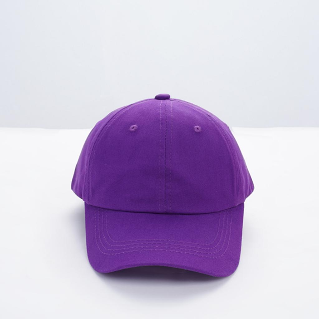 Soft Top Baseball Cap Outdoor Breathable Protective Sunshade Cap Women Can Print Hats