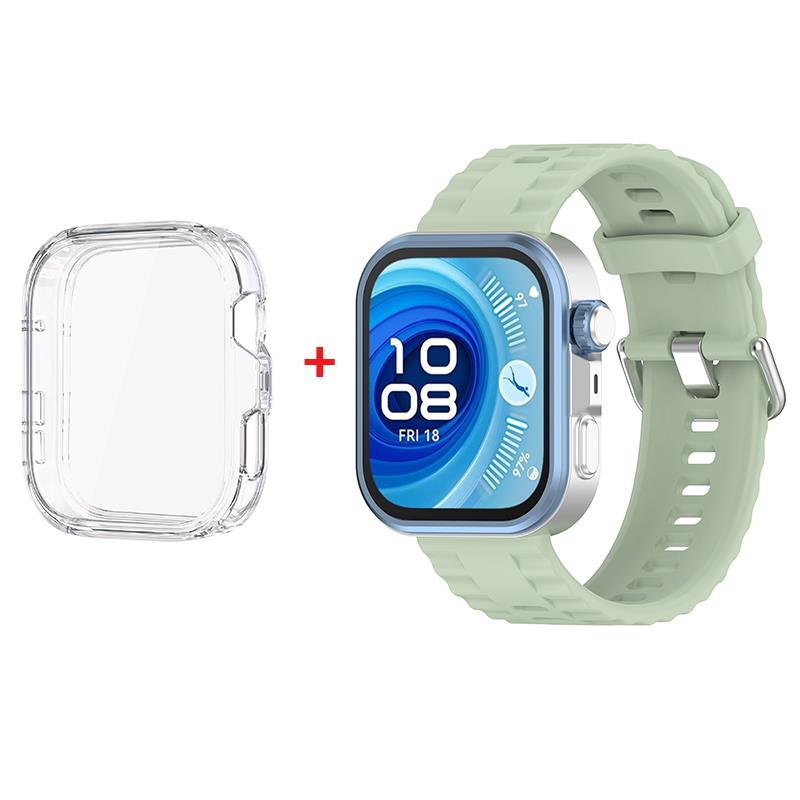 TPU Case+strap for Huawei Watch Fit 4 Pro SmartWatch Silicone Strap soft Cover for Huawei Watch Fit 4 Protective Accessories 7