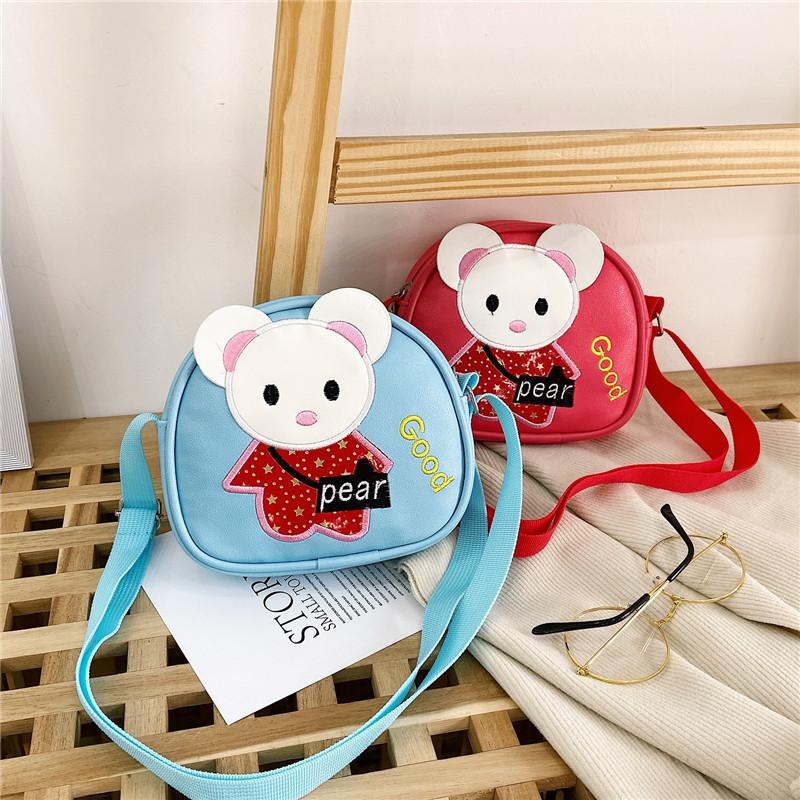 Rabbit Mouse And Shoulder Bag Adjustable Shoulder Strap Childrens Zipper Design