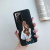 Супермама Мода для малышей Чехол для телефона для девочек Для Samsung Galaxy Note 20 S20 Ultra Plus 5G Чехлы Ультратонкий Матовый Мягкий Силиконовый Чехол