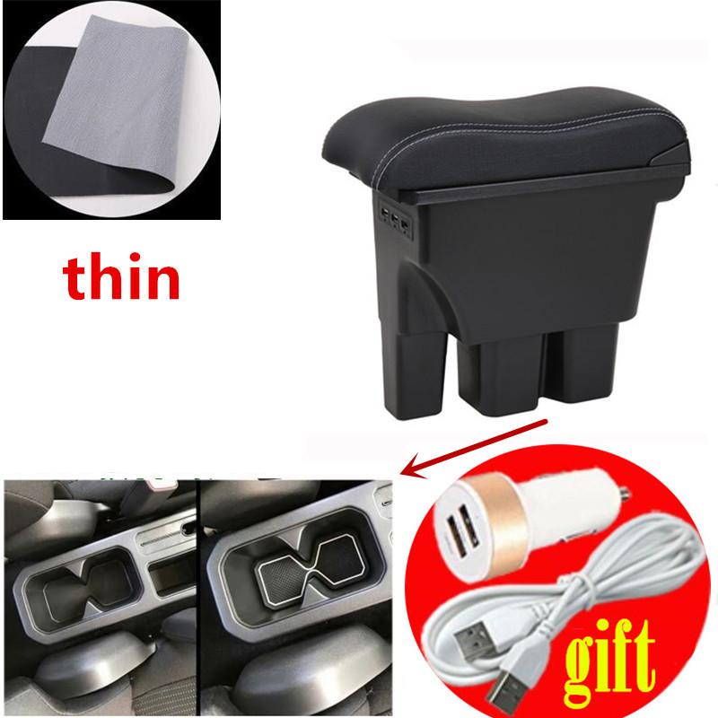 Подлокотник для Suzuki Jimny JB74 2018 2022, автомобильный подлокотник, ящик для хранения, внутренние автомобильные аксессуары, двухслойный