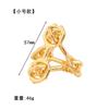 Puzzle Zinc Alloy Intelligence Unlocking Ring Unlocking Set, Nine-Link Educational Toy, Kong Ming Luban Lock Mechanism Box