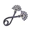 Hair Bun Maker Flower Fishtail Rhinestone Feather Hair Curler Deft Bun Twister Long Hair Fast Snap Roll Tool Women Hair Styling Accessories