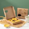 Cute Bear 4-Pack Disposable Egg Tart Boxes