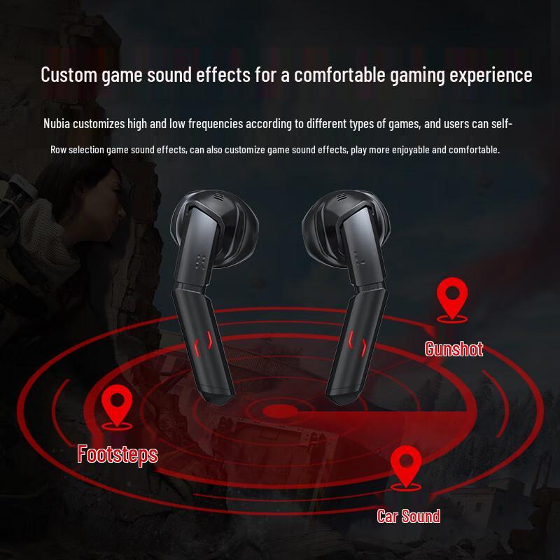 Nubia In-ear Bluetooth Gaming Headset