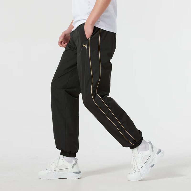 Puma Трикотажные спортивные штаны мужские черные 631415-01
