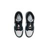 Детские кроссовки Air Jordan 1 Mid GS Armory Navy Blue Black White 554725-411