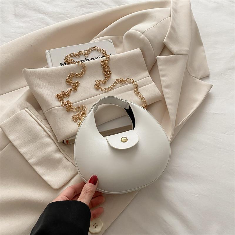 Девочки Сумка-кроссбоди в форме пельменя на цепочке с магнитной застежкой для повседневной моды