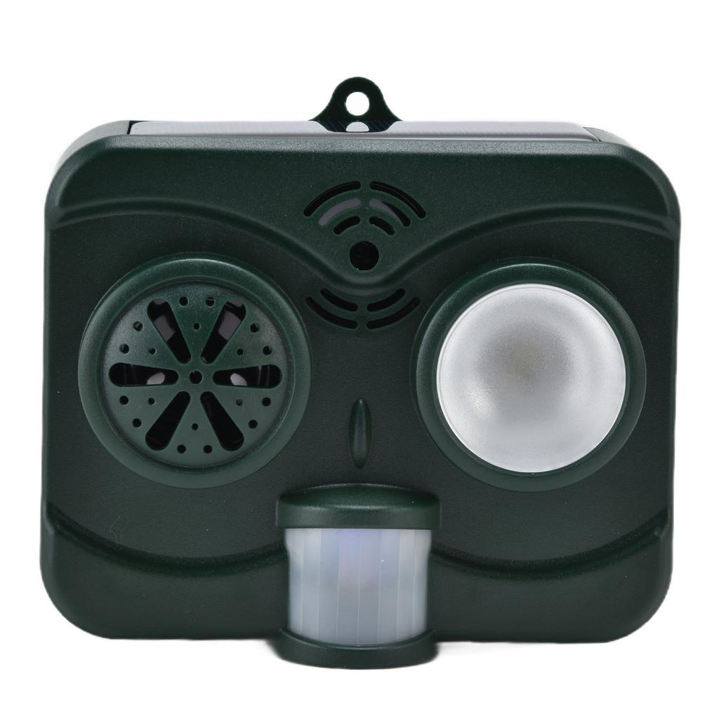 Ультразвуковой отпугиватель животных водонепроницаемый солнечный отпугиватель птиц мигающий свет для сада 3.7 В