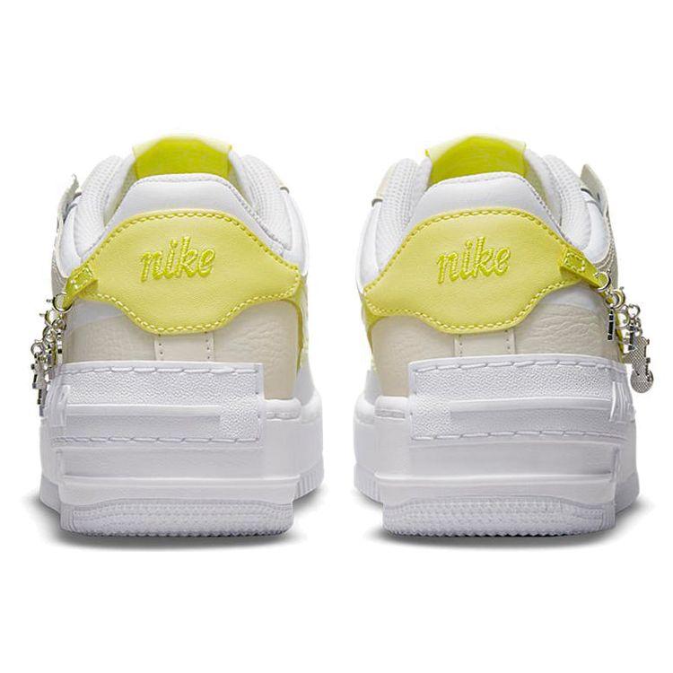 Nike Женские кроссовки Air Force 1 Shadow SE Pale Ivory Light Zitron кремовые DJ5197-100