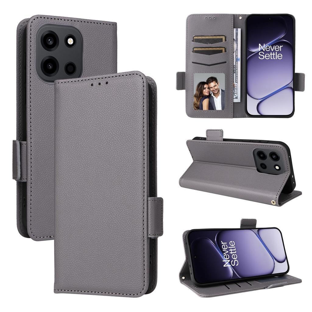 Чехол-книжка для OnePlus Turbo 6 Кожаный чехол [Flip Vintage Leather] Ударопрочный Прочный Ретро чехол для телефона