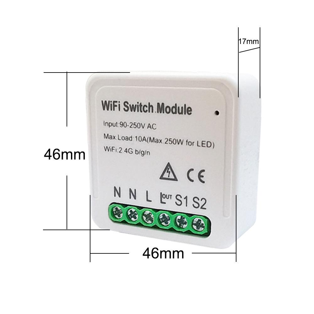 Graffiti Smart WiFi Switch: 1-Way, Dual Control, Flush Mount, Alexa-Compatible Circuit Breaker.