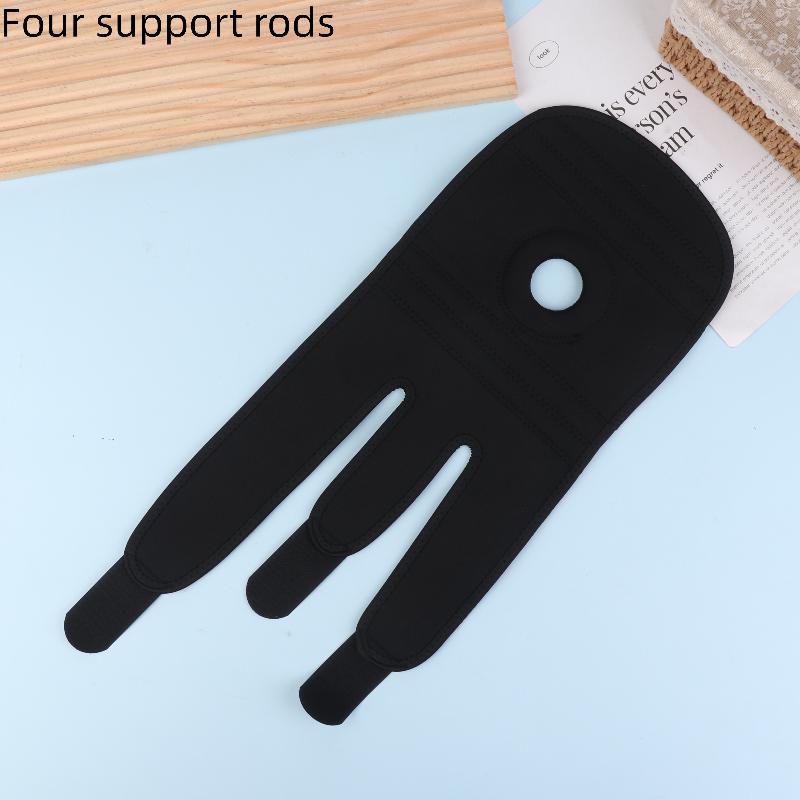 1 шт. Ортопедический наколенник, поддержка колена, облегчение боли в суставах, защита надколенника, регулируемый спортивный наколенник, защита мениска и связок