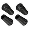 PATIKIL 4pcs Trekking Pole Tip Mountaineering Ski Cane Replacement Cap End Tip Protector Accessories for Outdoor Hiking Pole