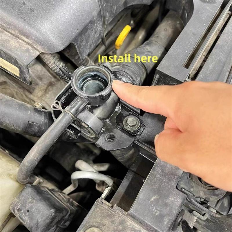 Для NISSAN 2008-2012 ALTIMA 2.0 2.5 Трубка для долива воды в бачок Отвод для залива воды Трехходовой порт Соединитель сливной трубки Автозапчасти